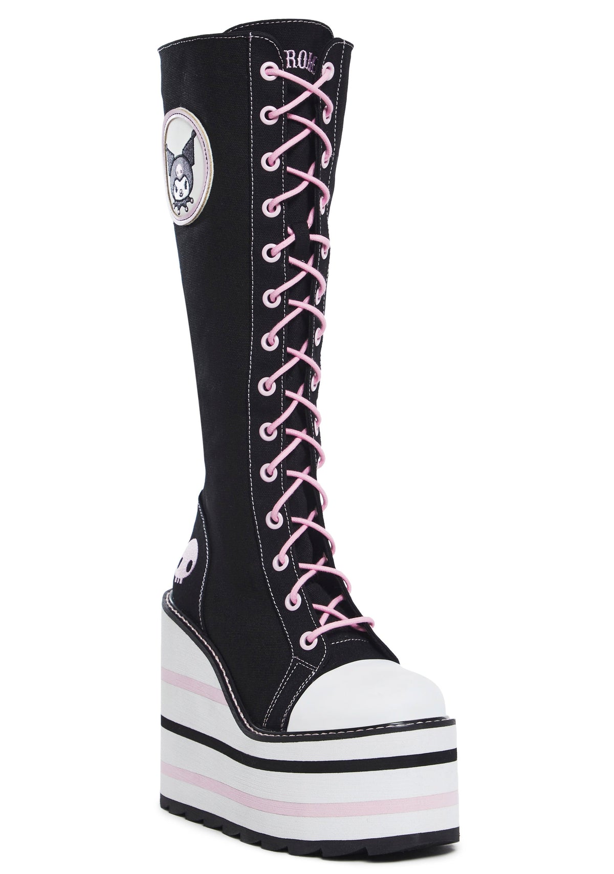 X Sanrio Detention Kuromi Platform Boots