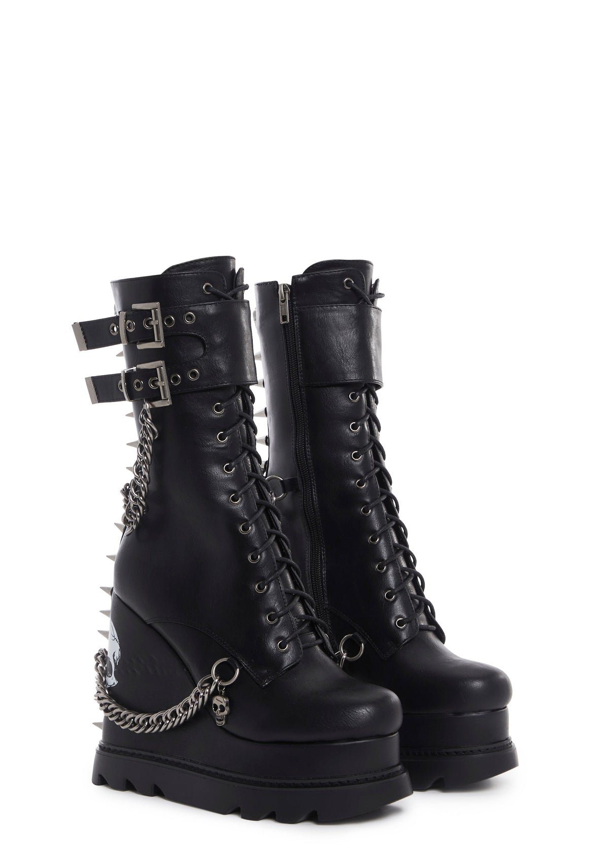 She’s Dangerous Platform Ankle Boots