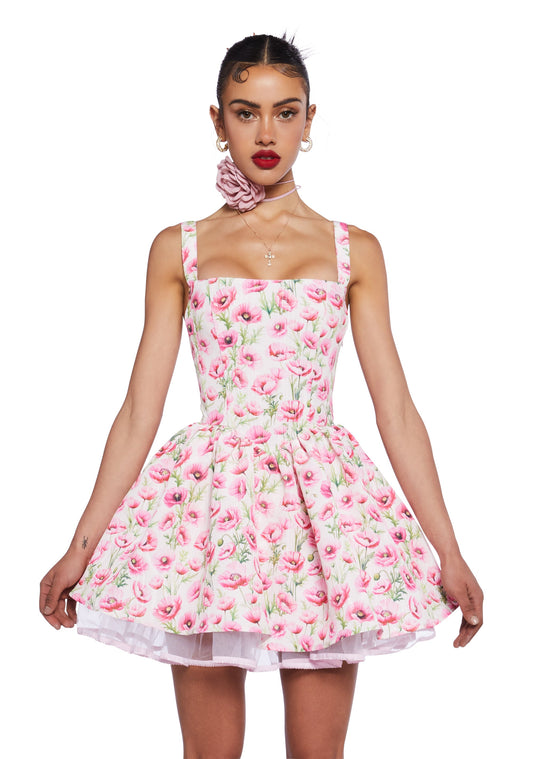 Magic Moves Corset Dress - Floral