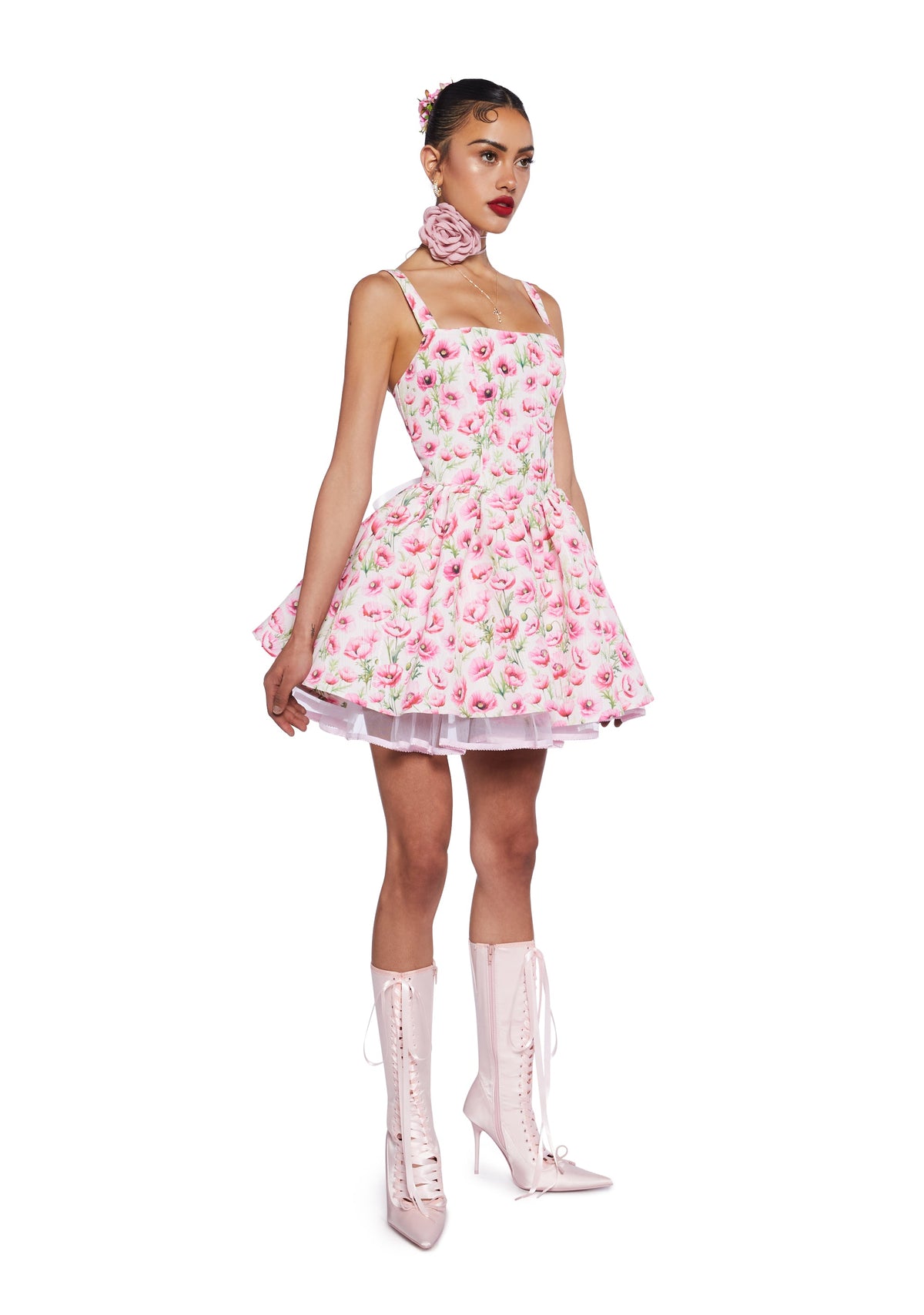 Magic Moves Corset Dress - Floral