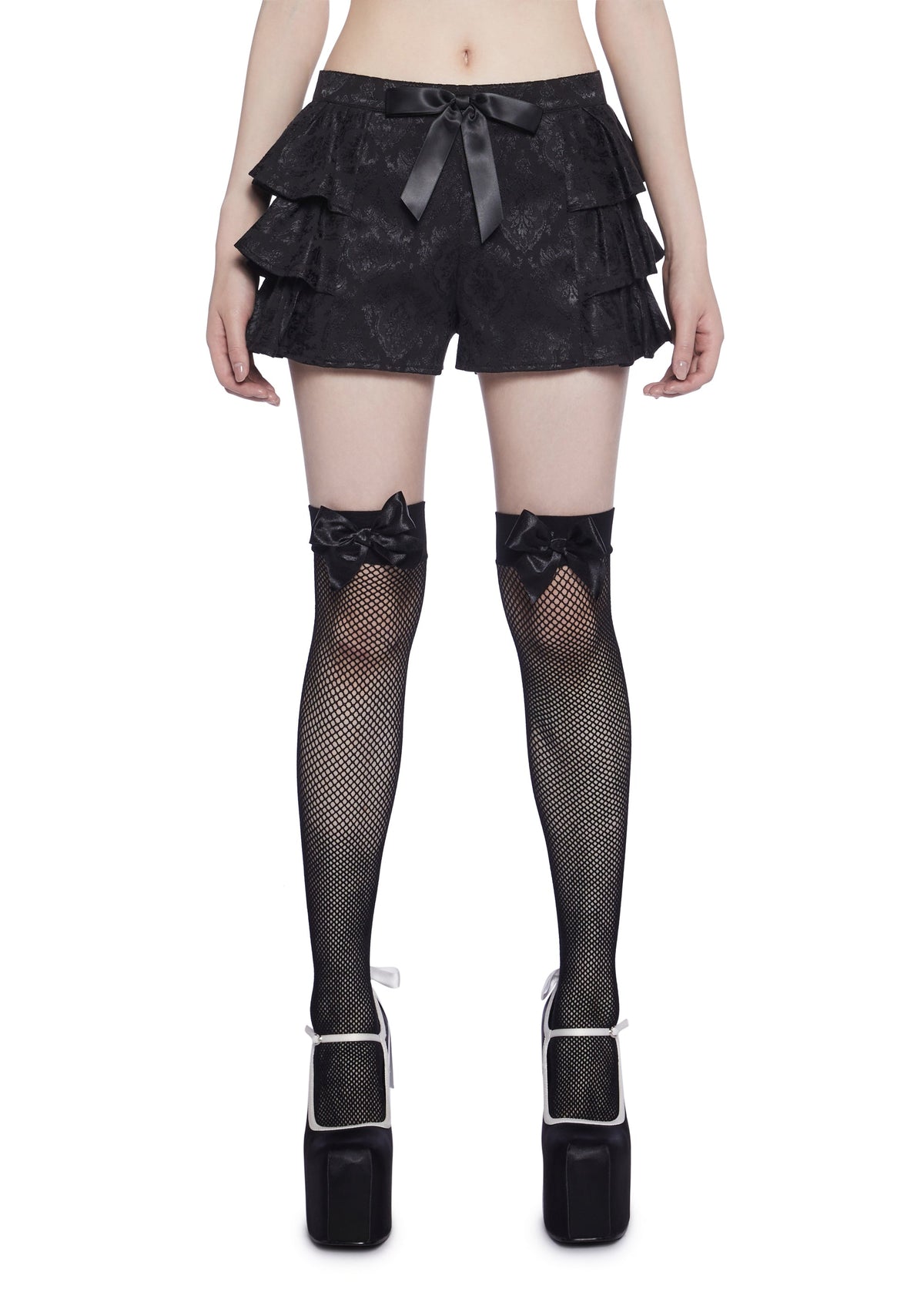 Adorable Charm Brocade Shorts