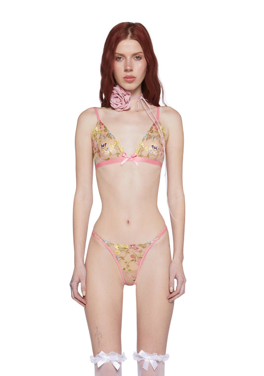 Florence Garden Lingerie Set