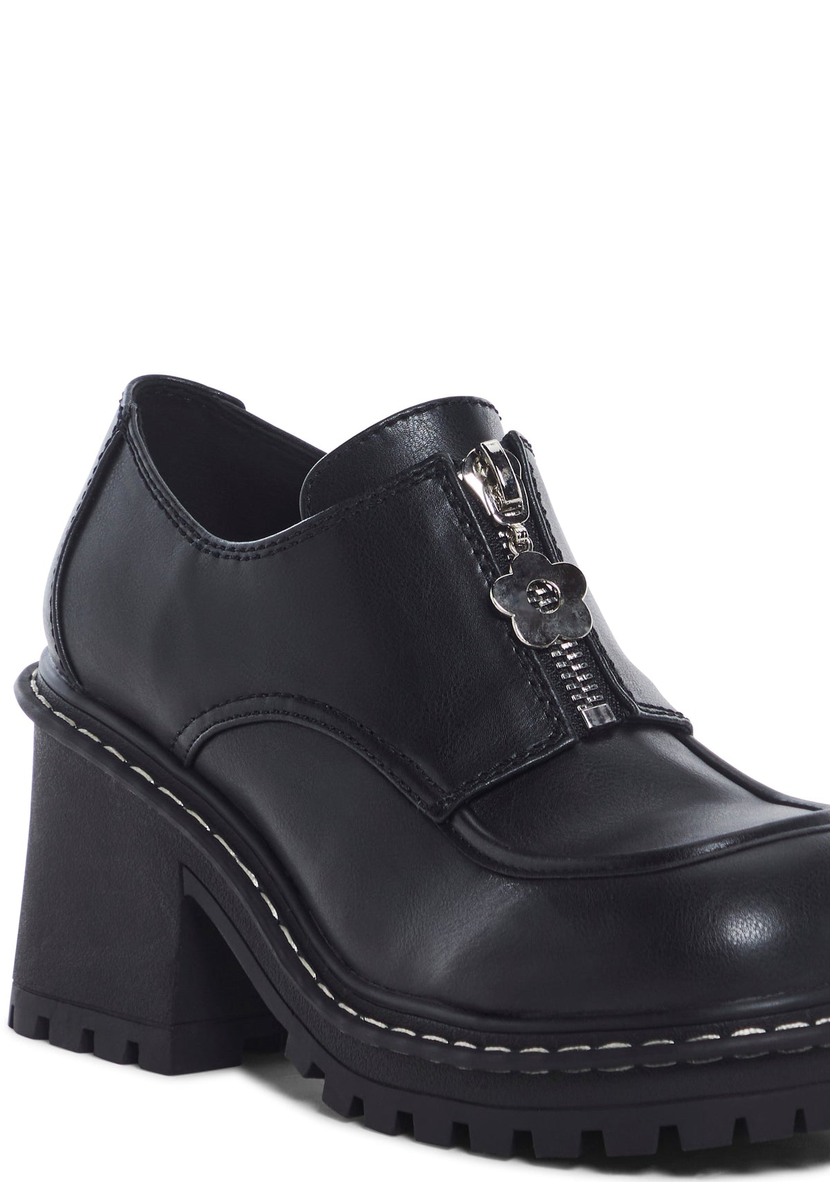Yearbook Memories Oxford Loafers - Black