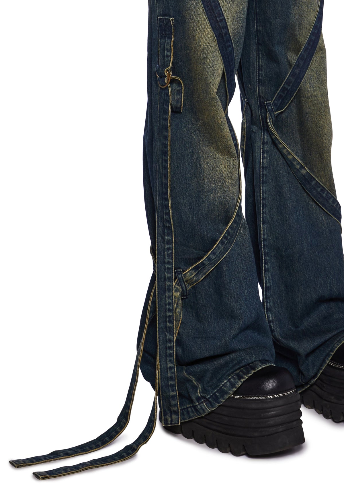 Hardcore Happiness Wide Leg Jeans