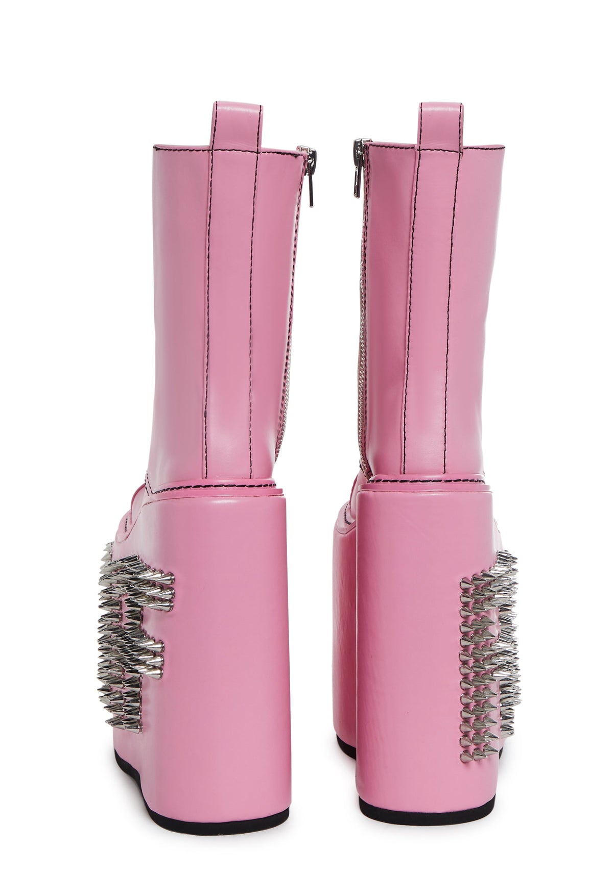 Never Censored Platform Boots - Pink