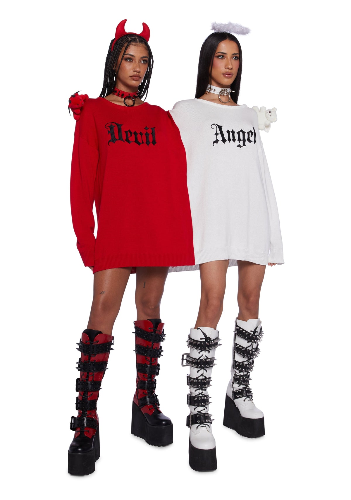 Heavenly Temptations Knit Sweater Set