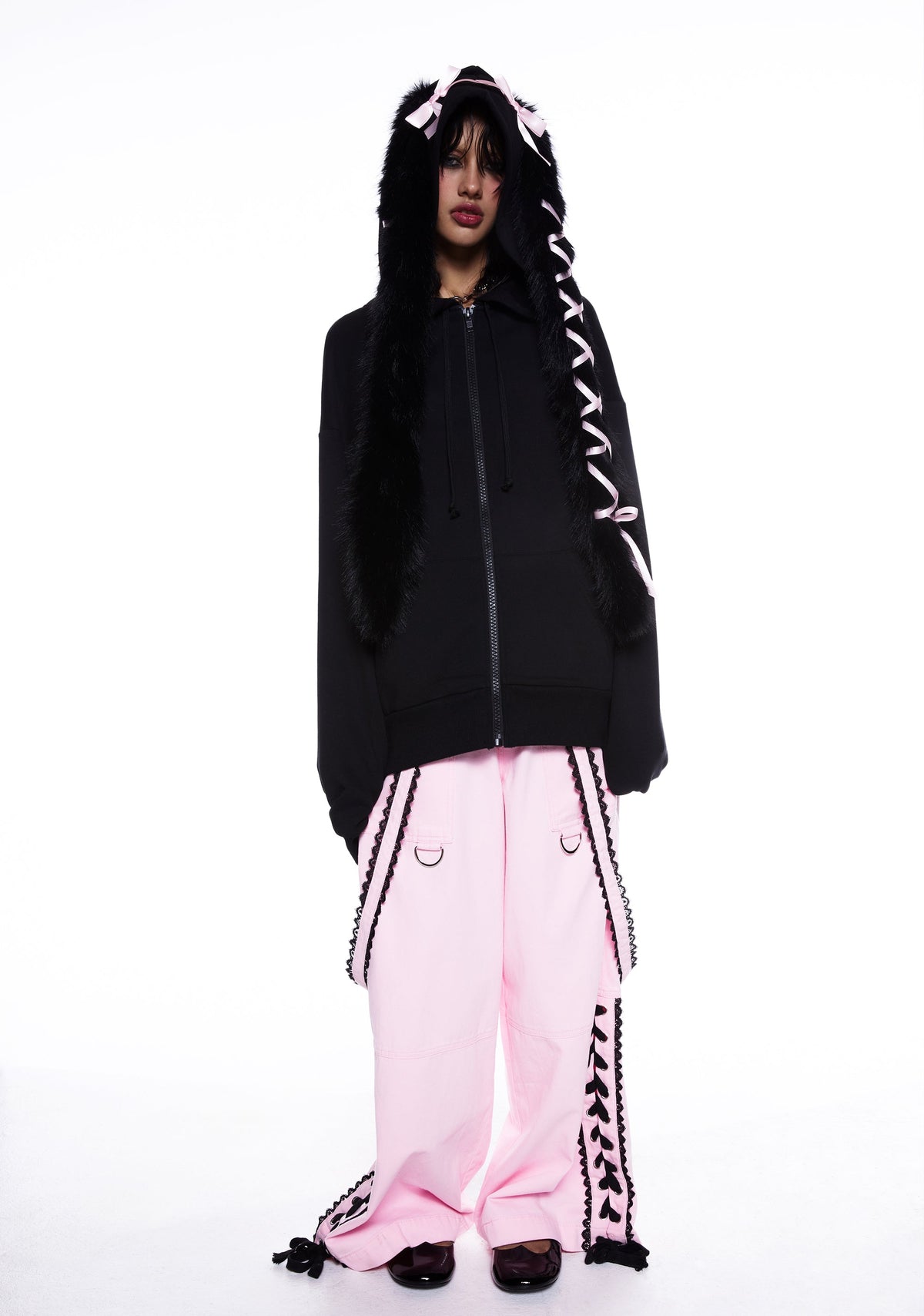Precious Bunny Zip-Up Hoodie