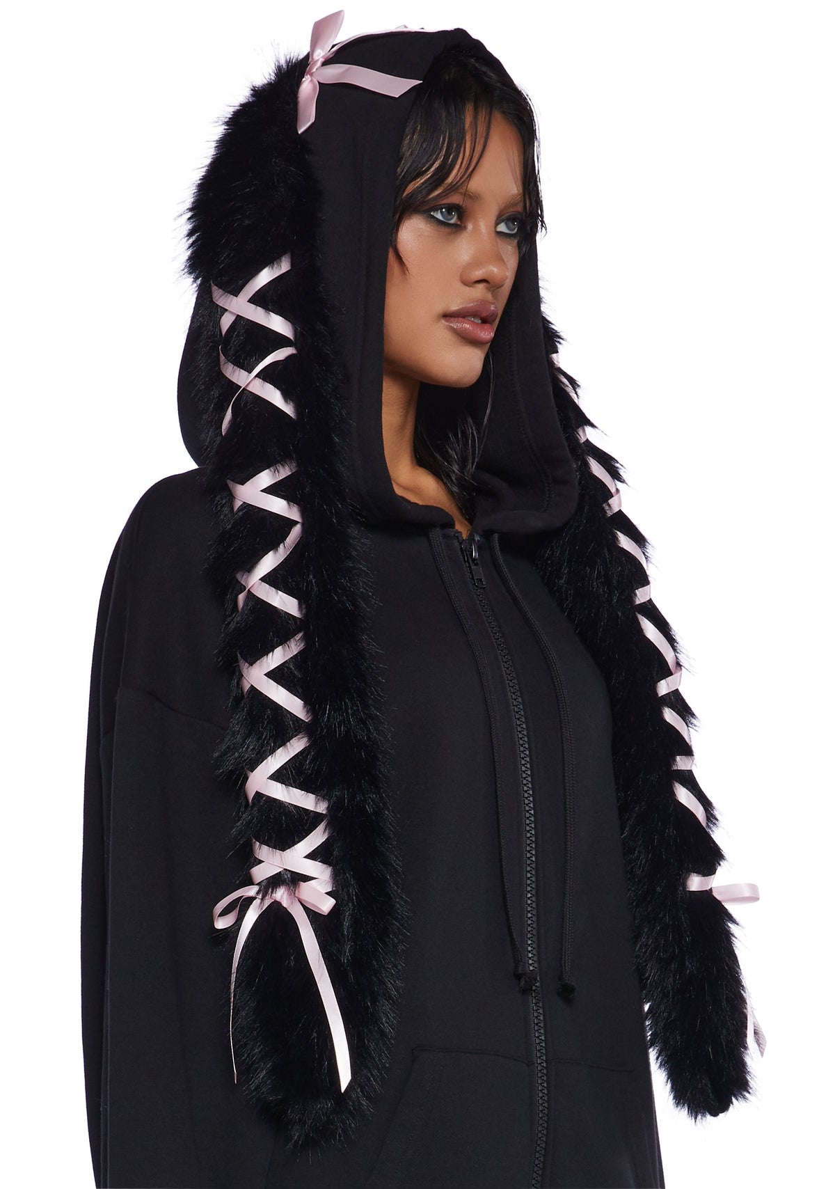 Precious Bunny Zip-Up Hoodie