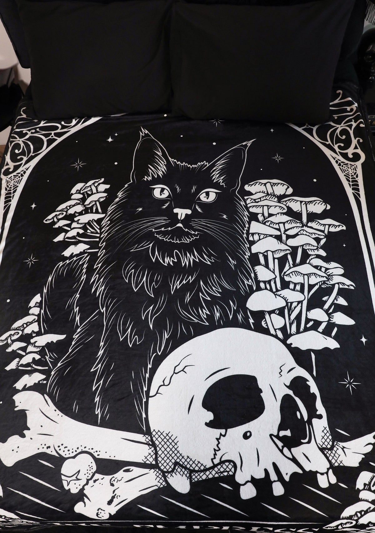 Feline Fate Plush Blanket