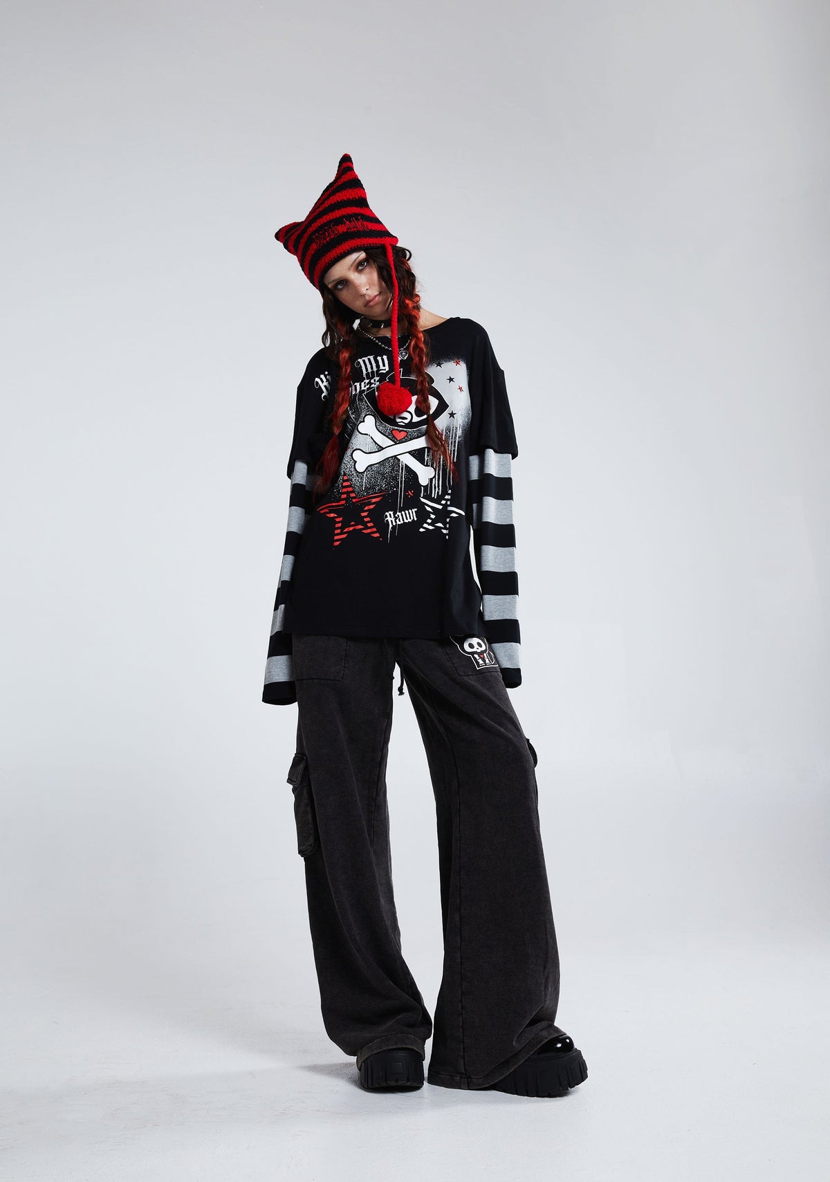 Jae Graphic Long Sleeve Top