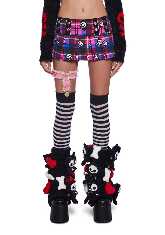 Foxy Plaid Mini Skirt