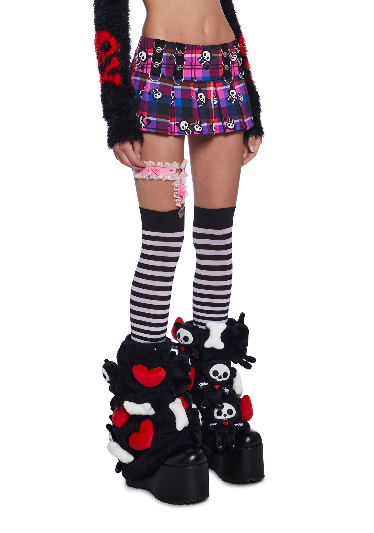 Foxy Plaid Mini Skirt