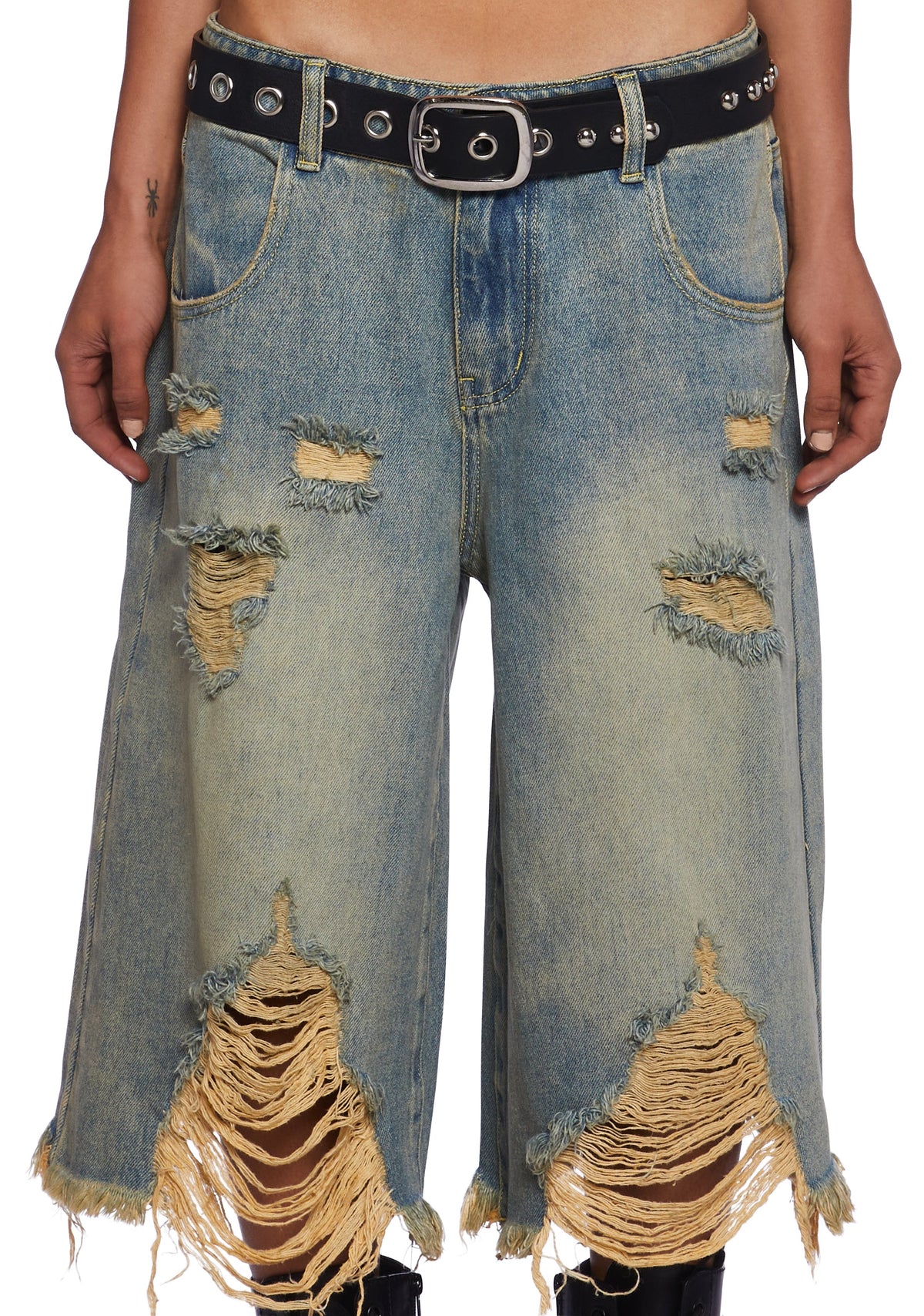 Streetwise Maven Denim Shorts - Blue