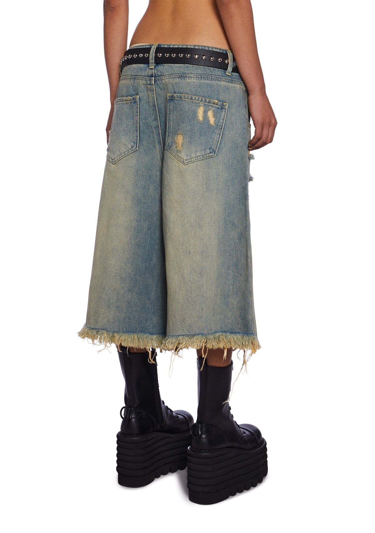 Streetwise Maven Denim Shorts - Blue