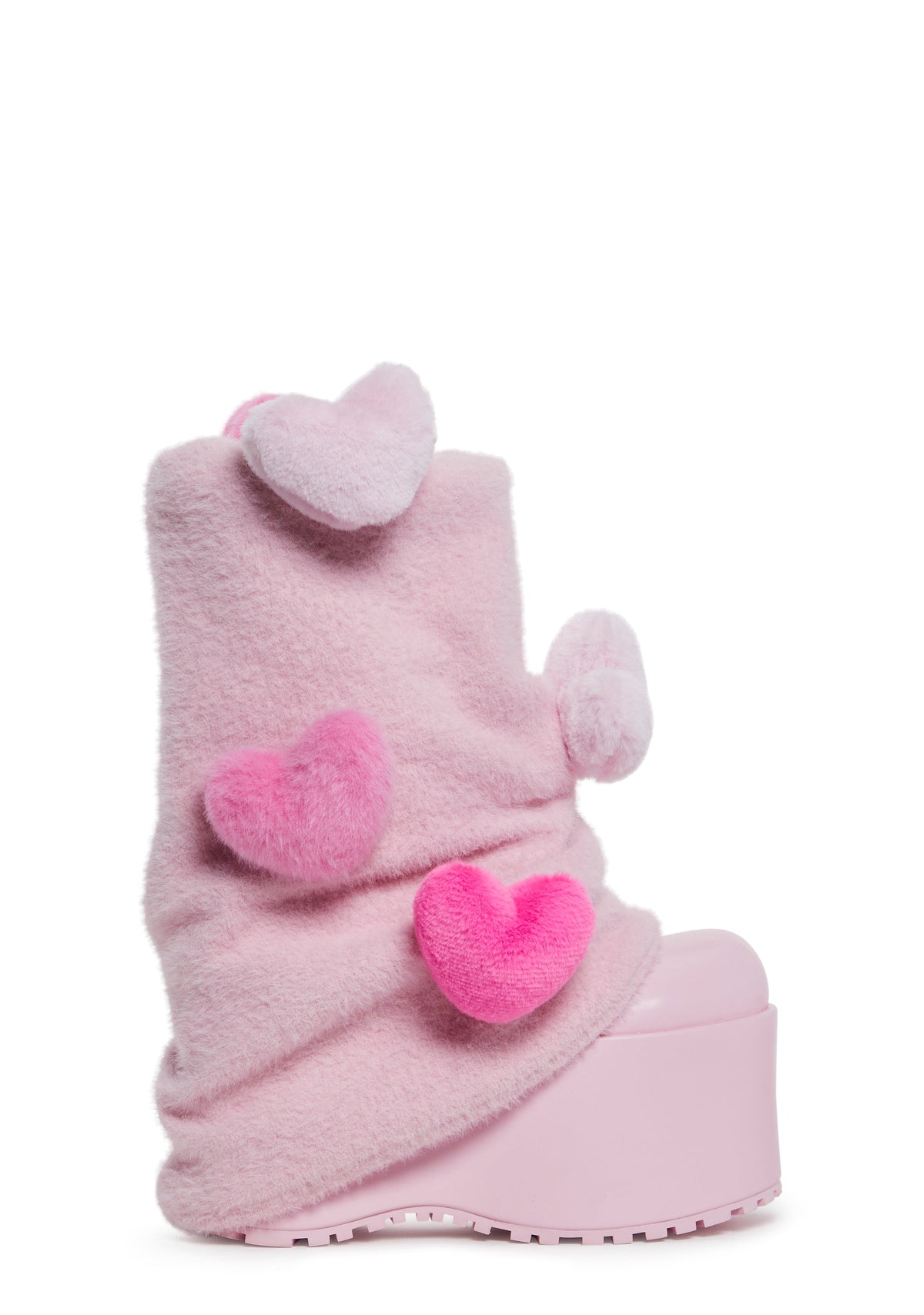 Snuggle Wonderland Platform Boots - Pink