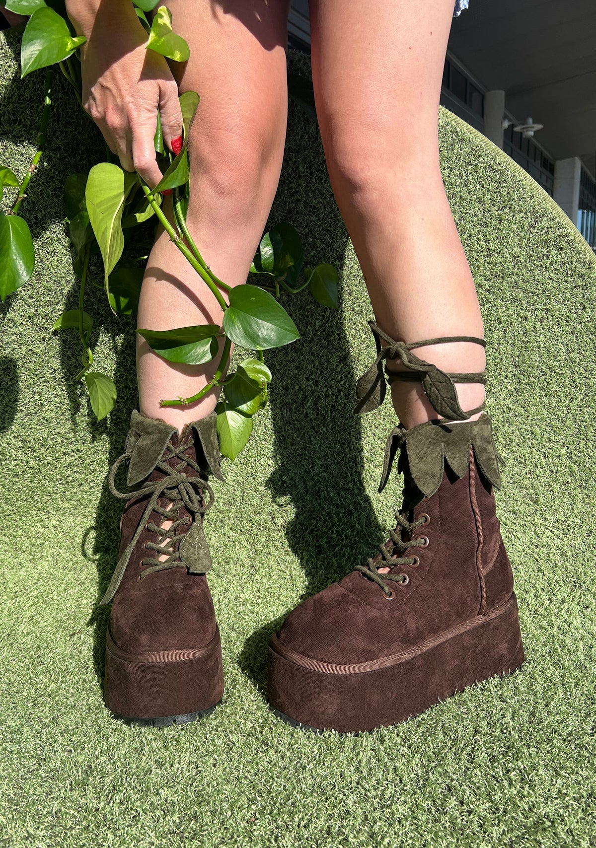 Forest Dweller Platform Boots