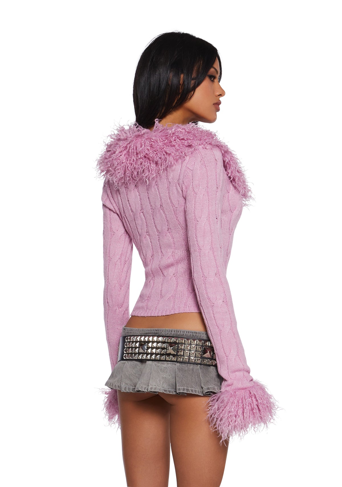 Covet Cable Knit Cardigan