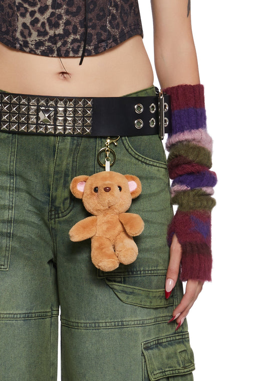 Plush Bear Keychain