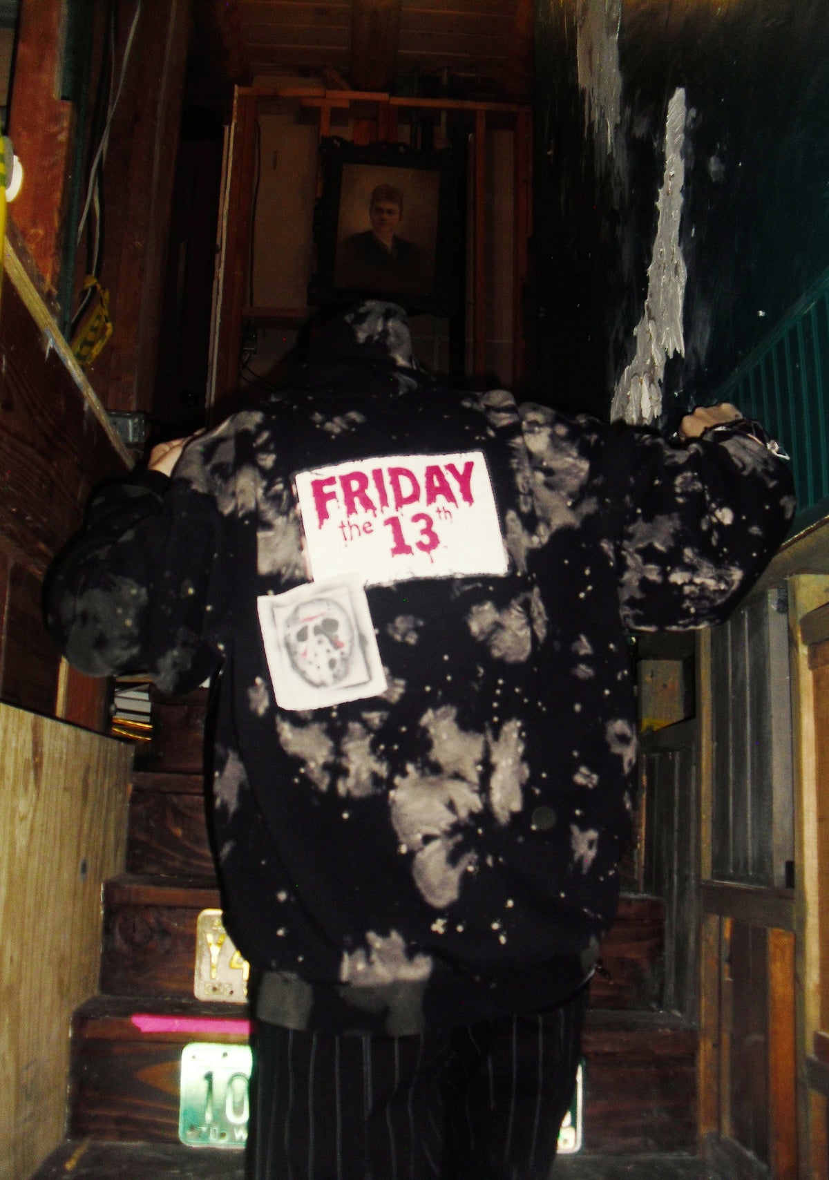 Vile Voorhees Mask Zip-Up Hoodie