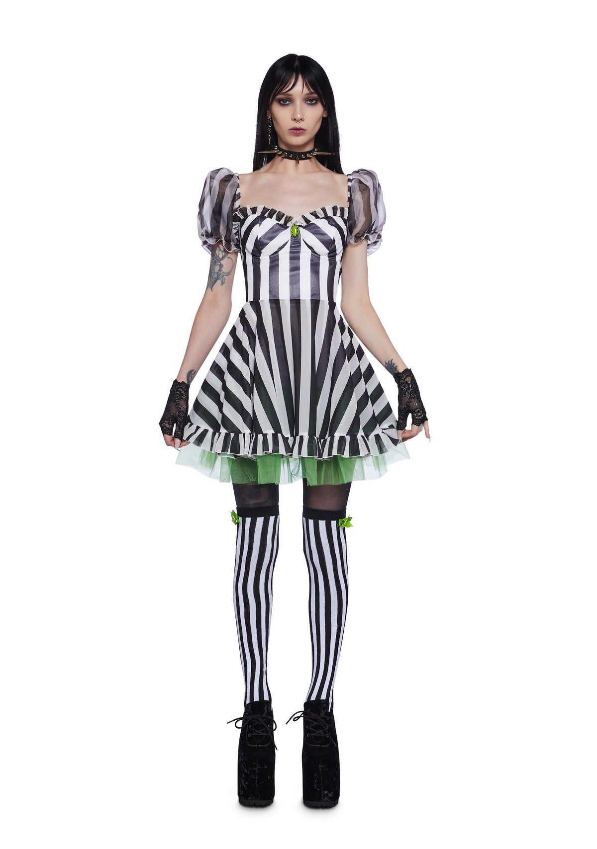 Three Times Mini Dress And Socks Set