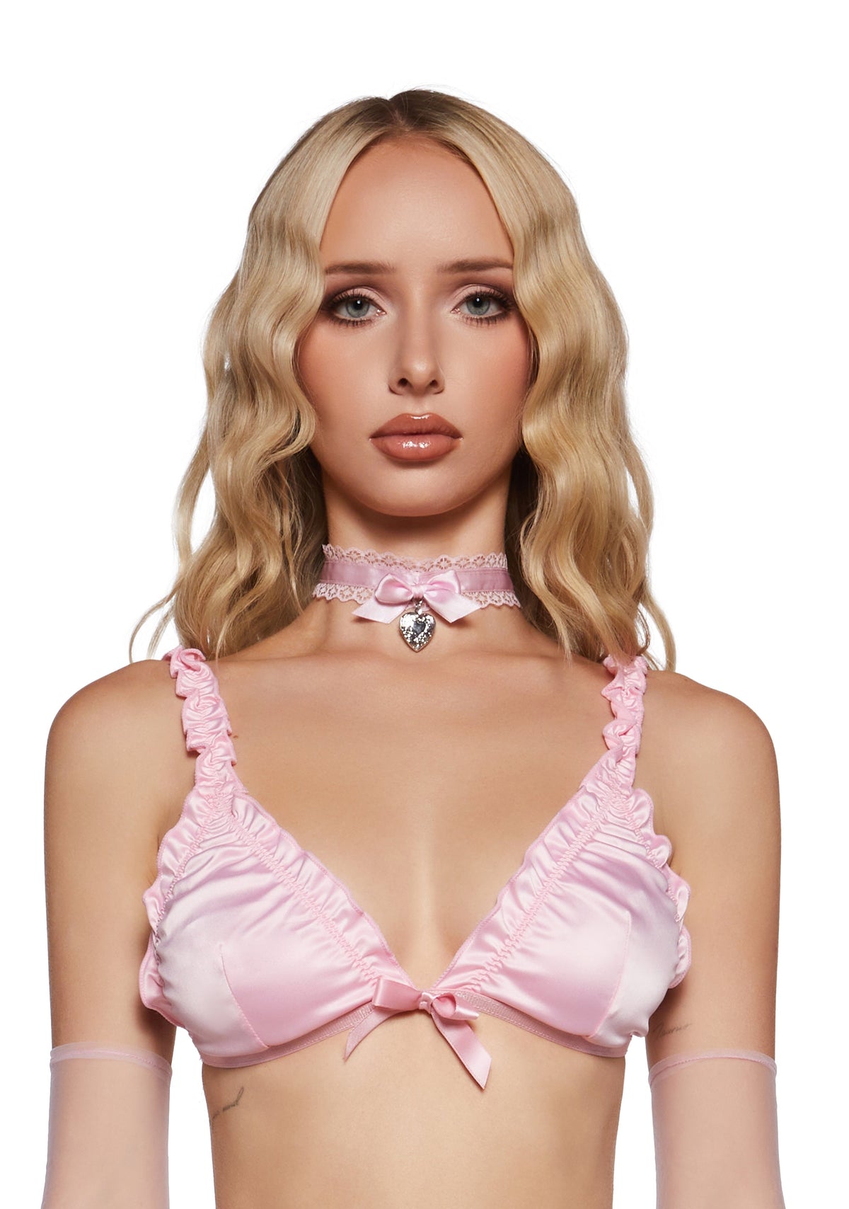 Heavenly Fantasy Satin Bra