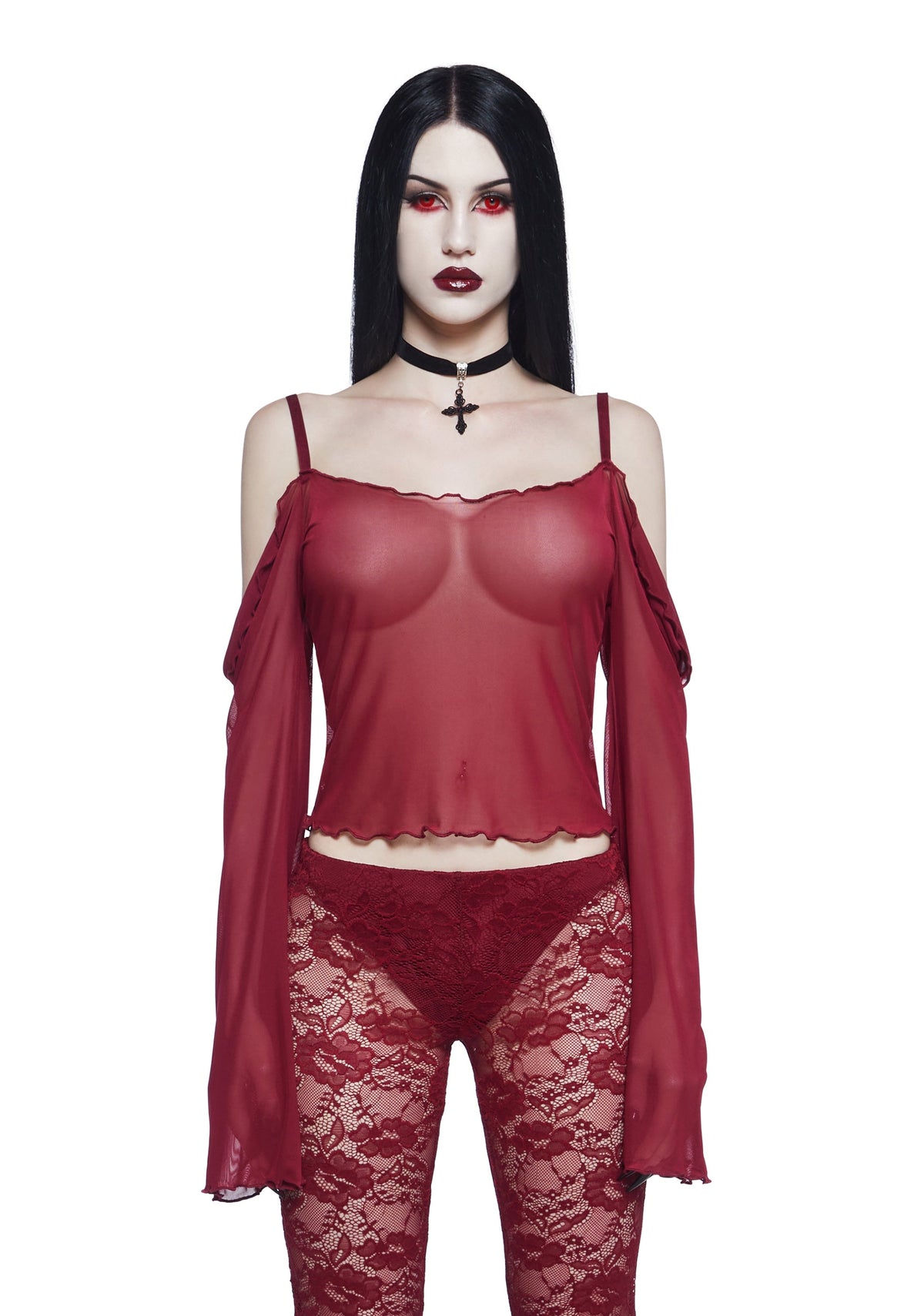 Alluring Secret Chiffon Blouse