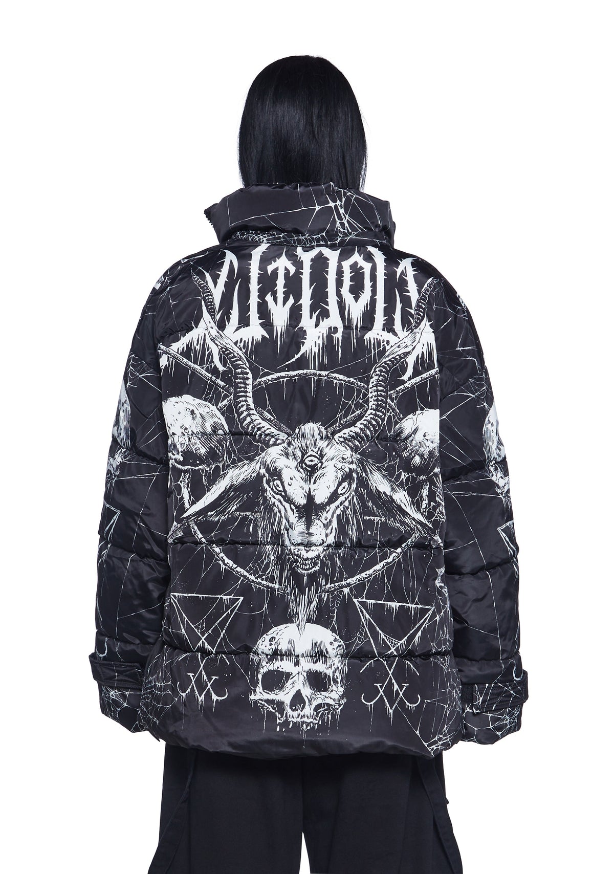 Devilish Descent Puffer Jacket
