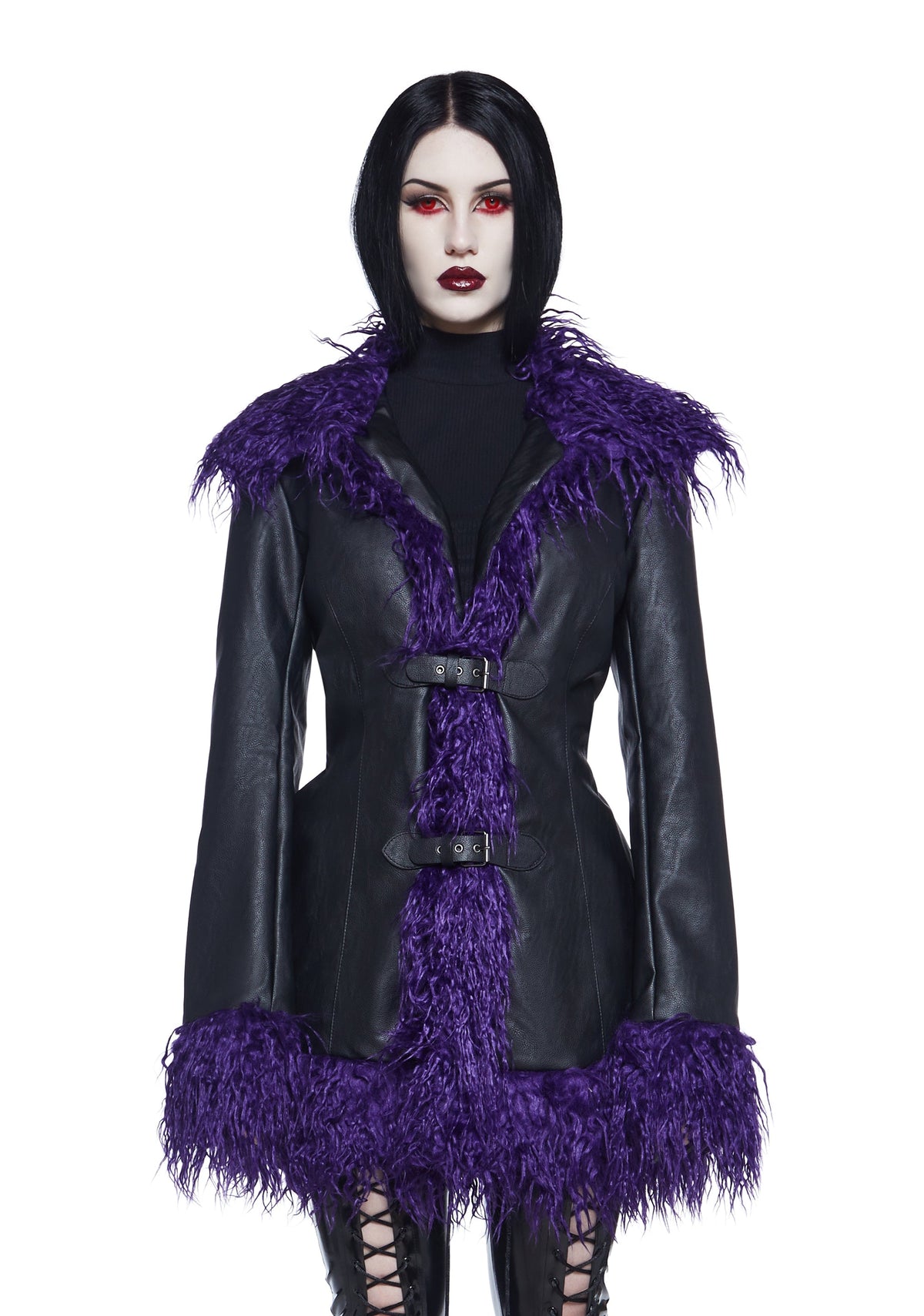 Passing Through Faux Fur Jacket