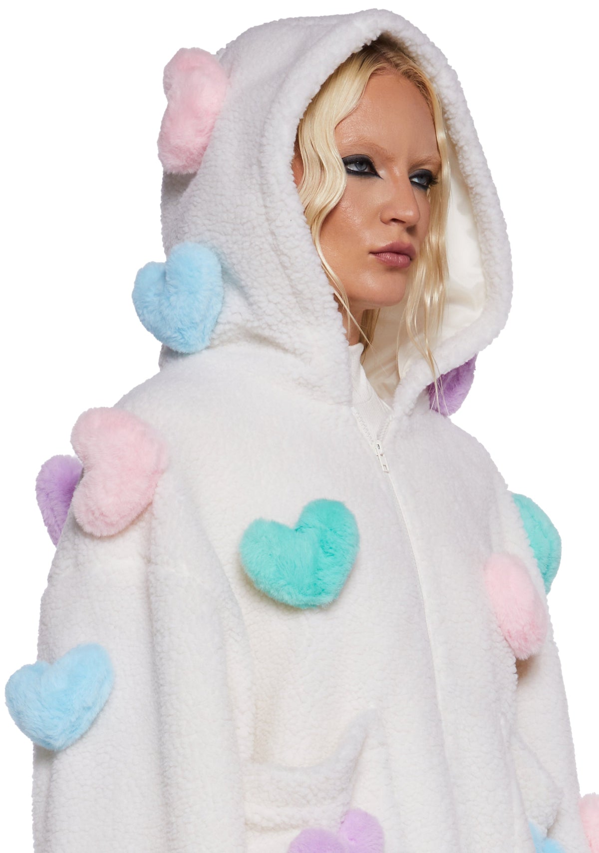 Snuggle Wonderland Hooded Sherpa Jacket