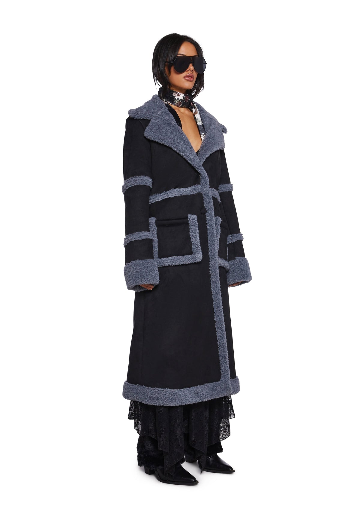 Whole Lotta Love Faux Suede Coat