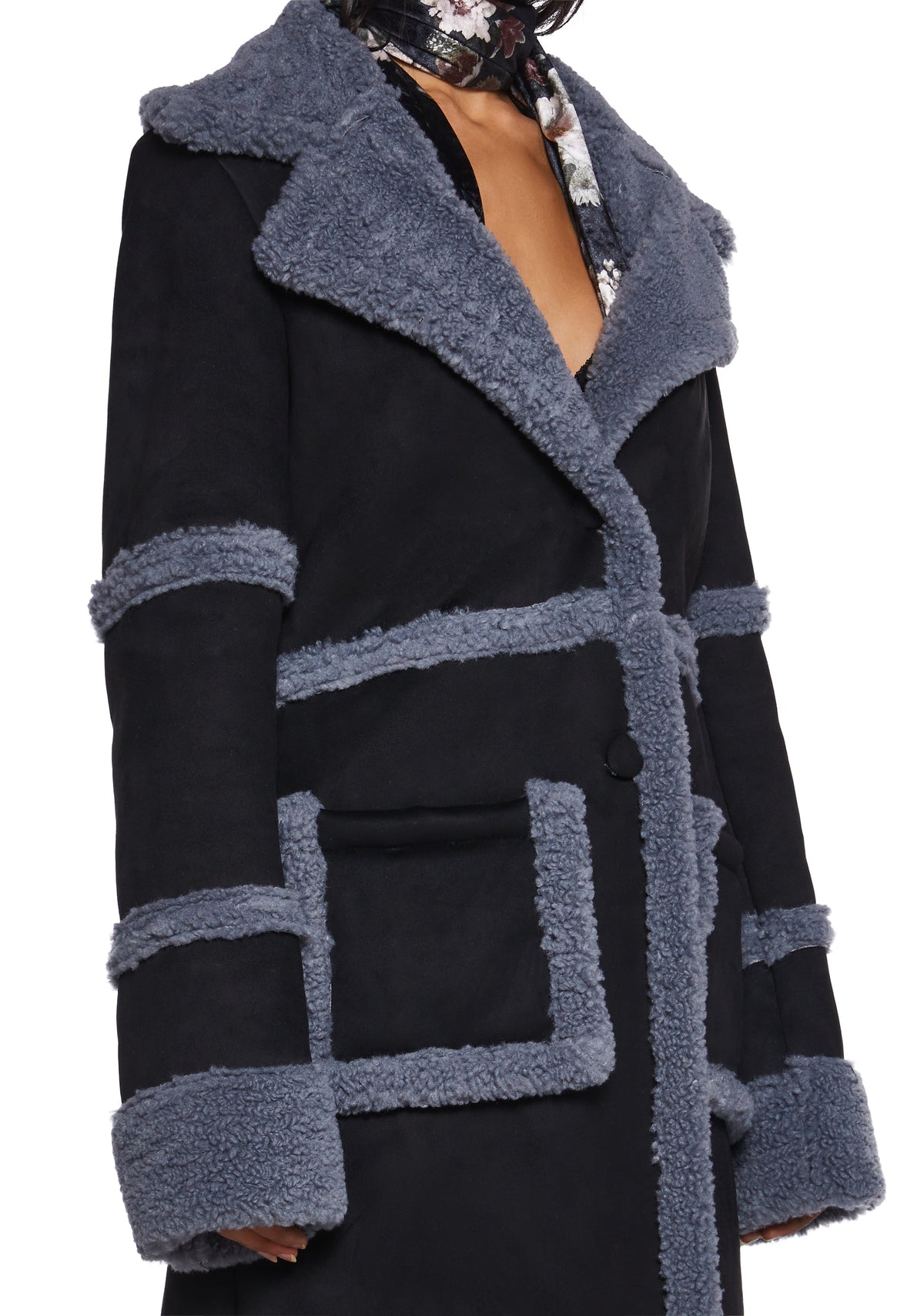Whole Lotta Love Faux Suede Coat