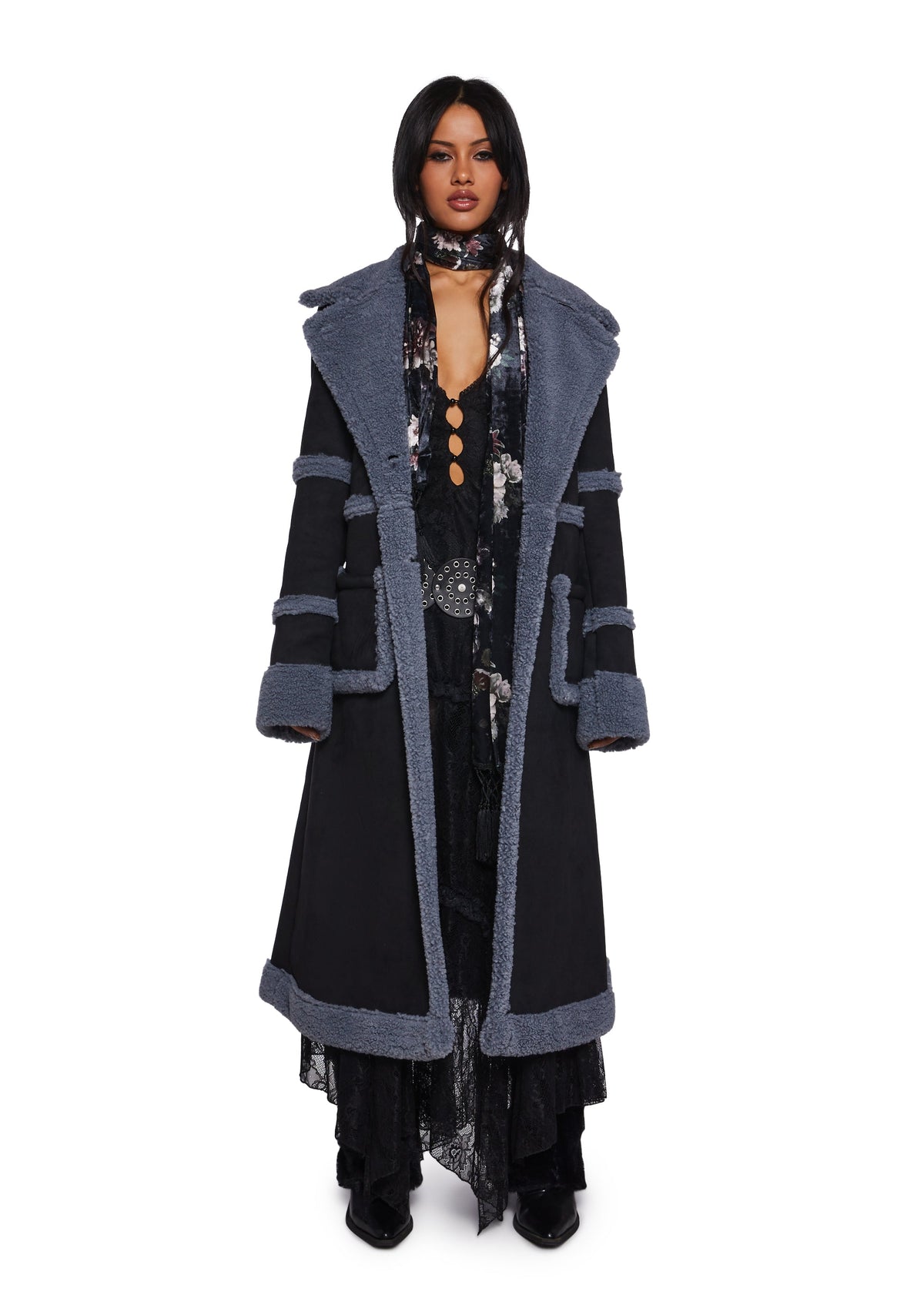 Whole Lotta Love Faux Suede Coat