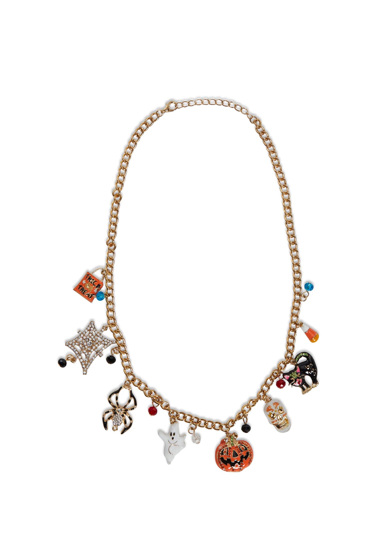 Halloween Spirit Charm Necklace