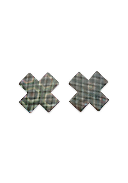 Nuclear Nightmare Trippy Holographic Pasties