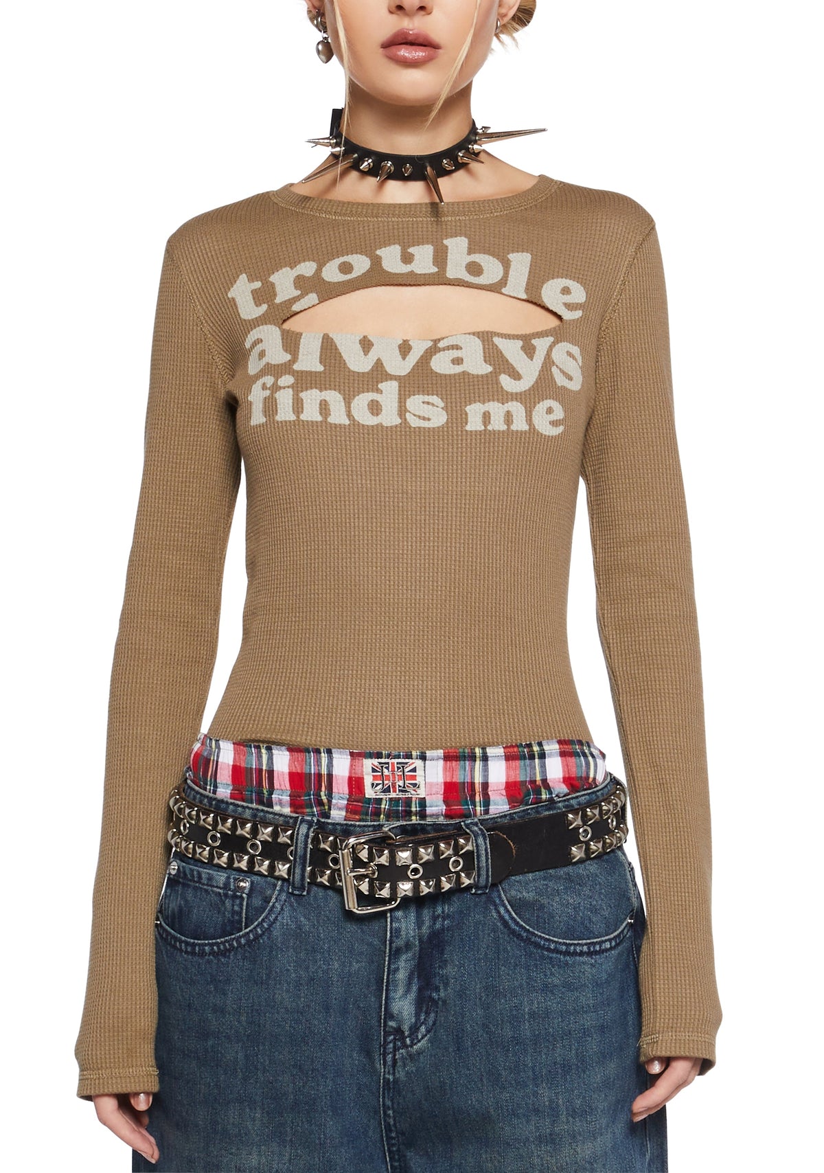Here Comes Trouble Thermal Top