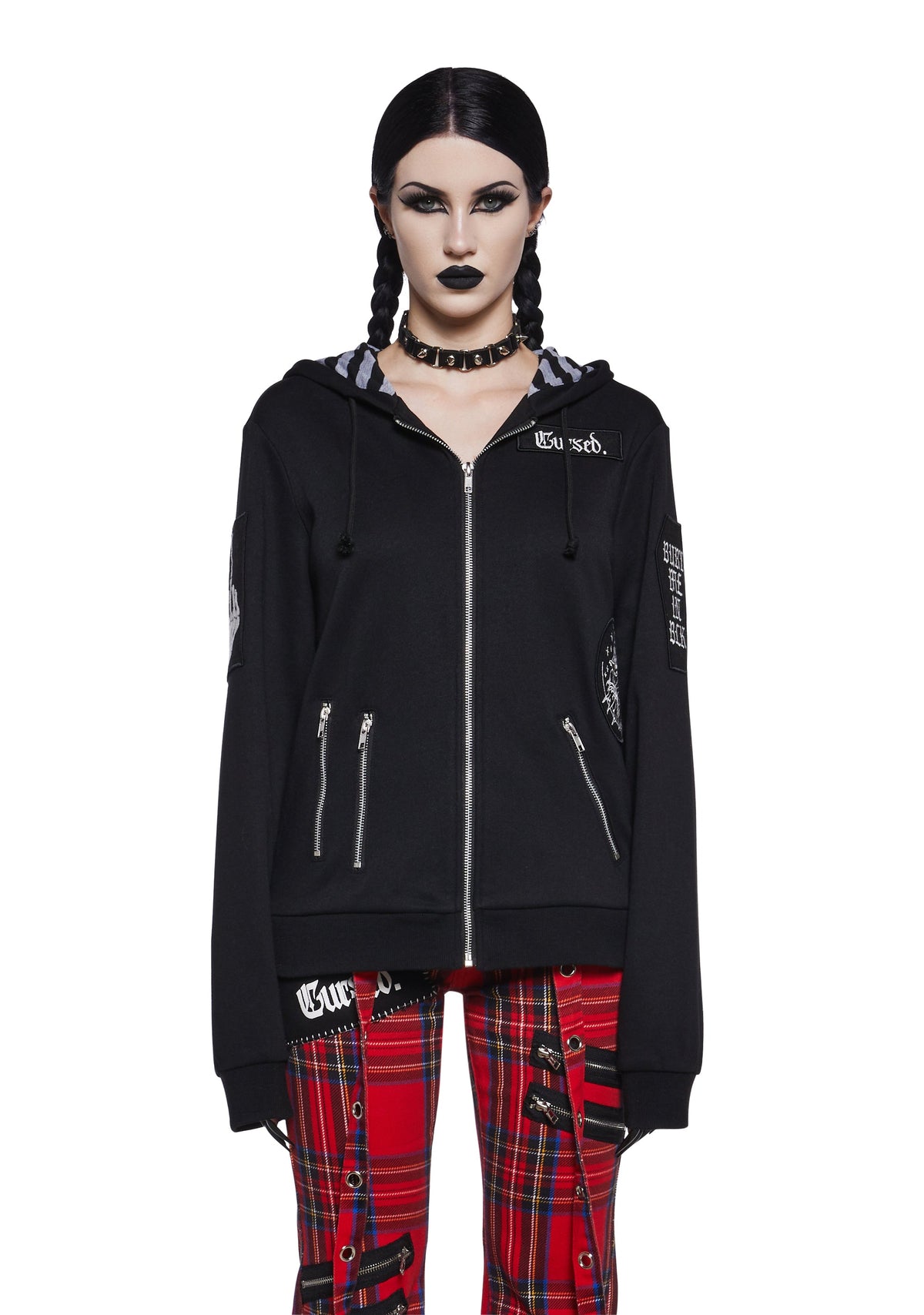 Cursed Ways Zip-Up Hoodie