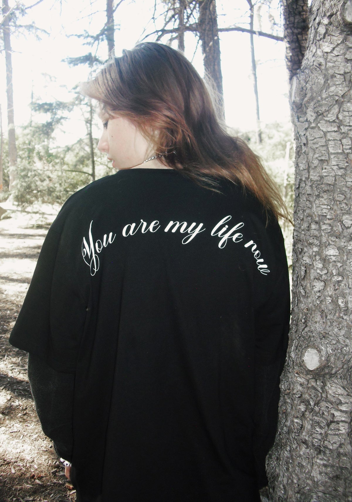 You Are My Life Now Oversized Tee