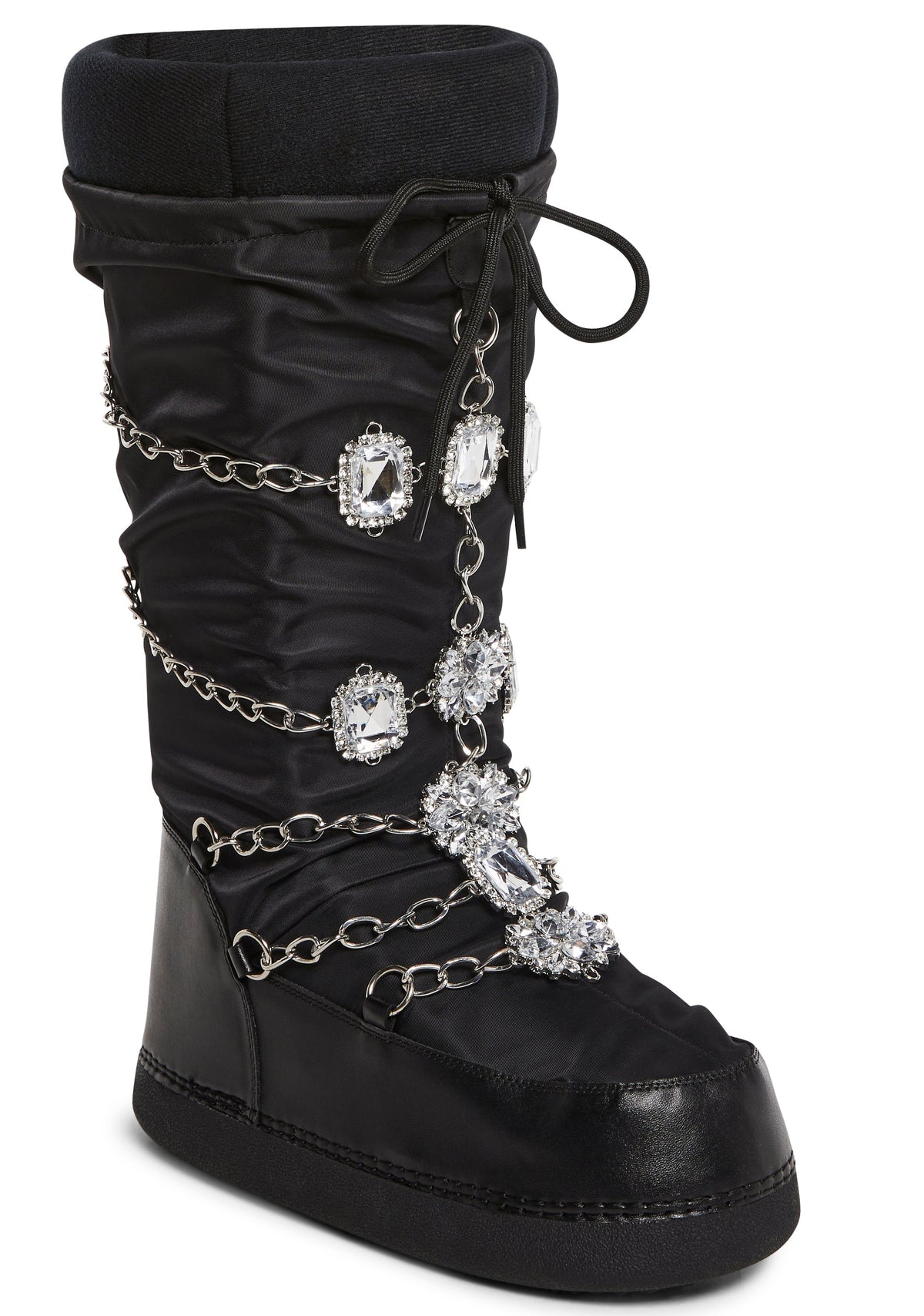 Snow Princess Winter Boots - Black