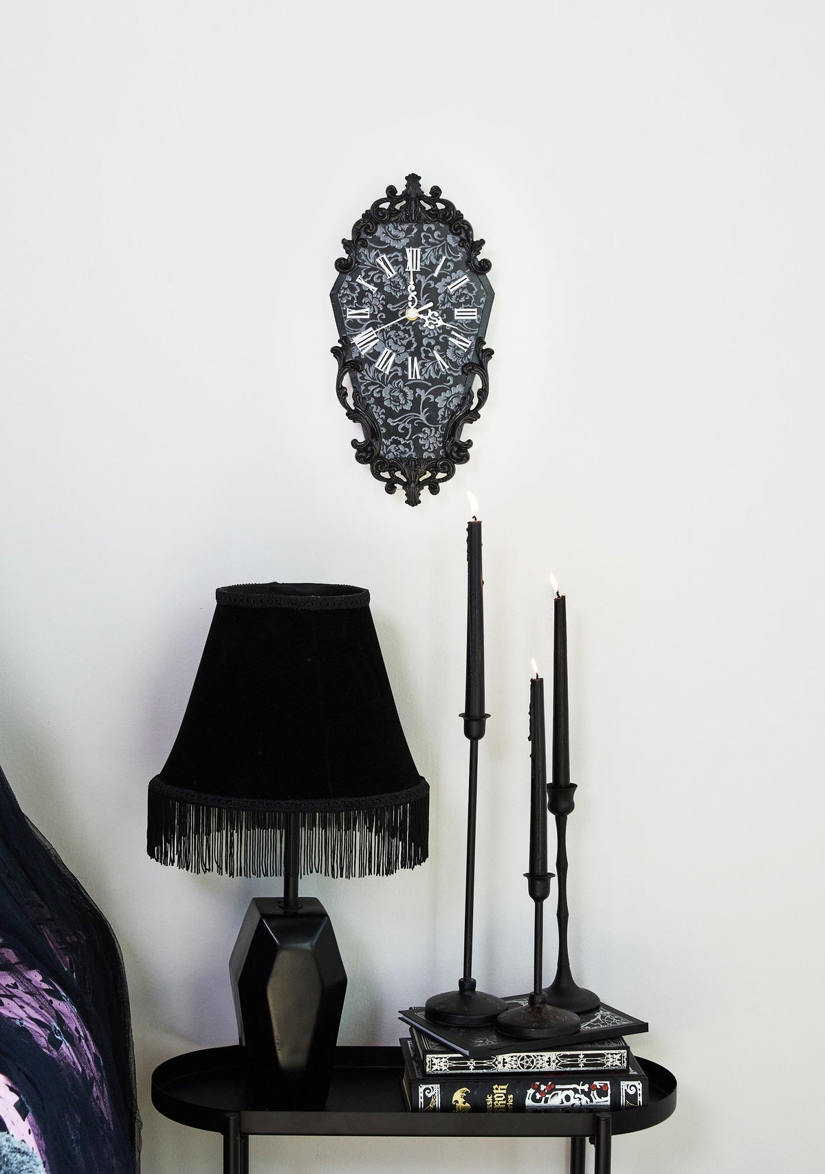 Gothic Hour Coffin Clock