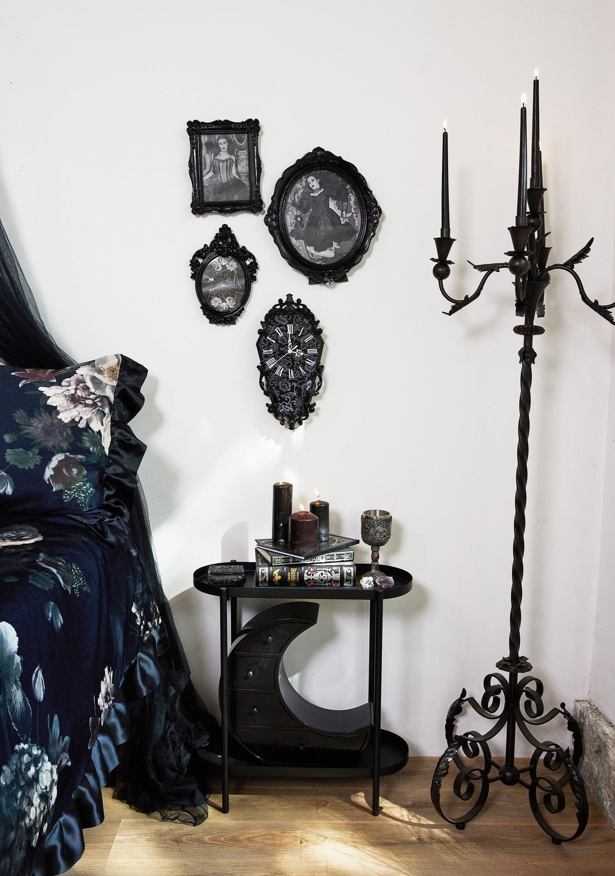 Gothic Hour Coffin Clock