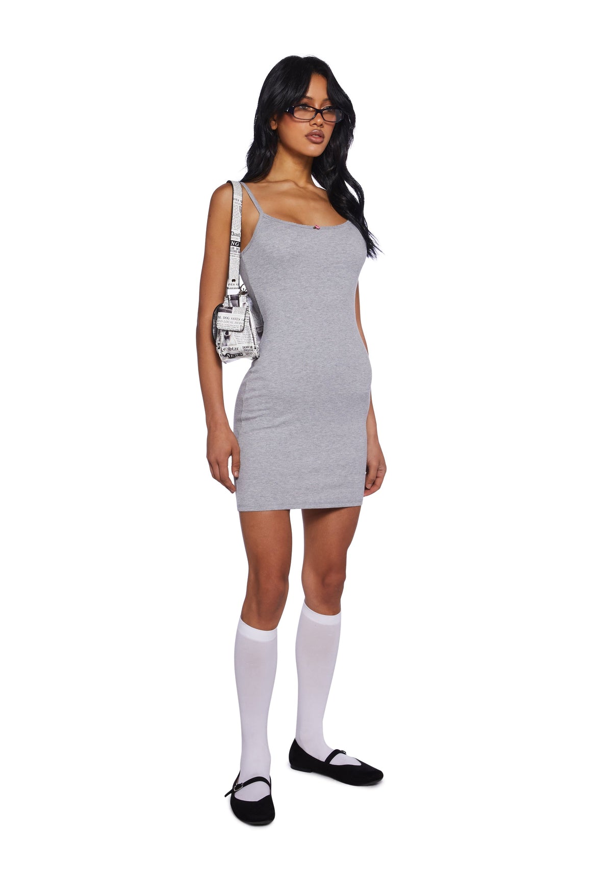 Last Song Tank Dress - Gray