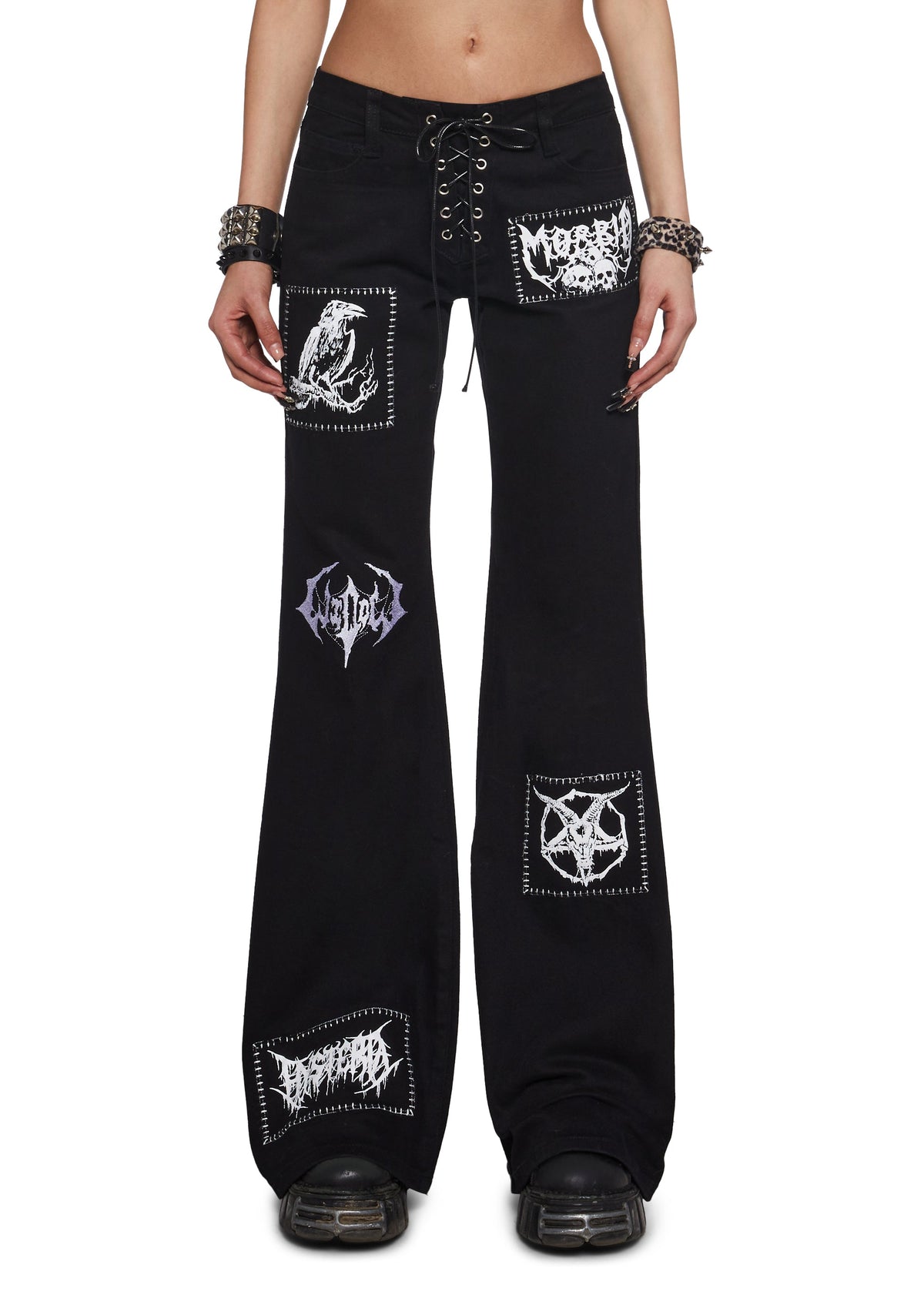 Morbid Curiosity Flare Pants