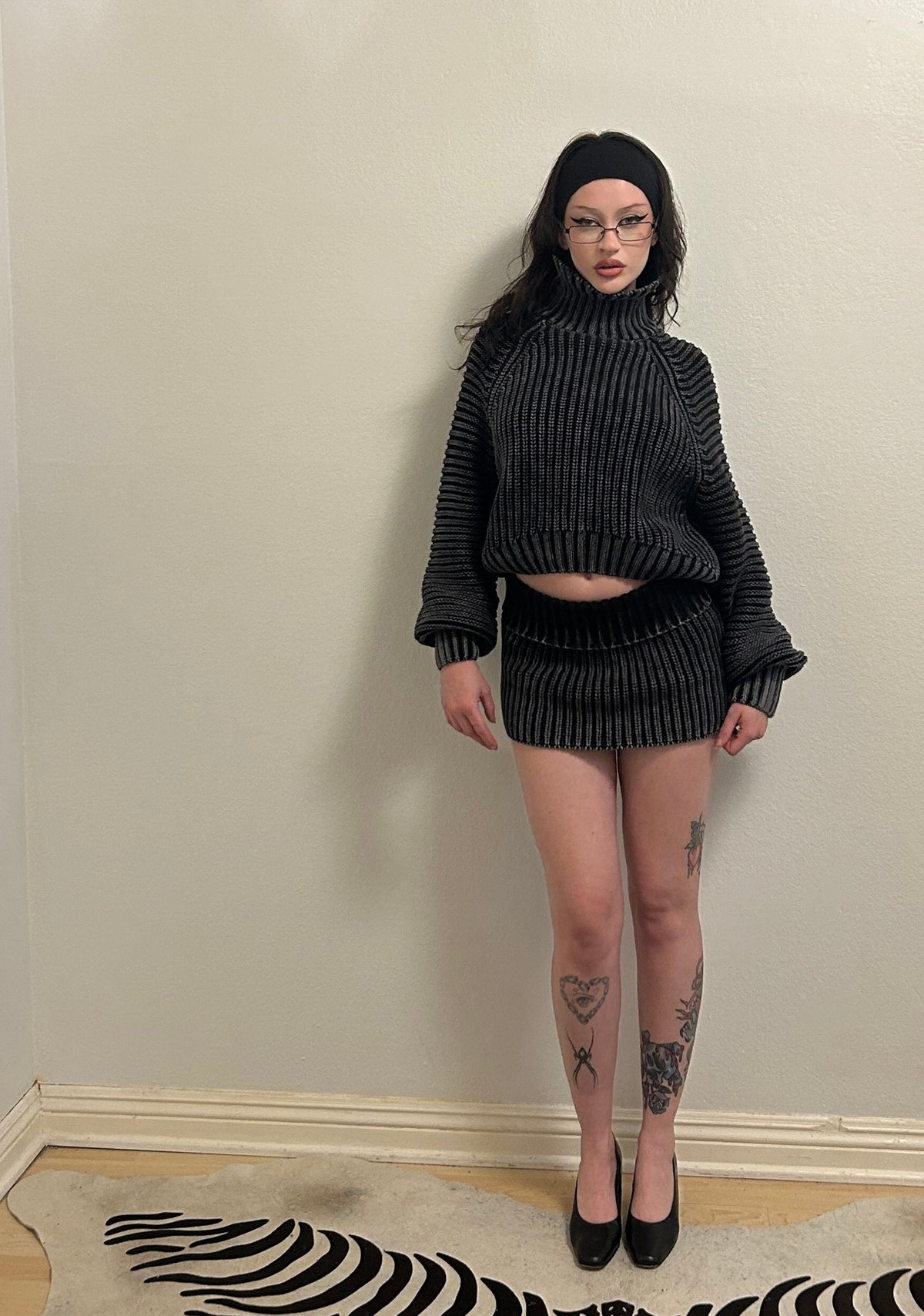 Warp Washed Knit Sweater