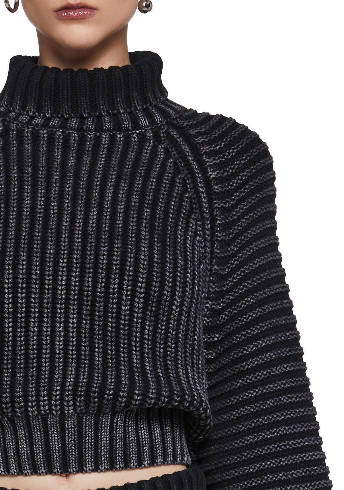 Warp Washed Knit Sweater