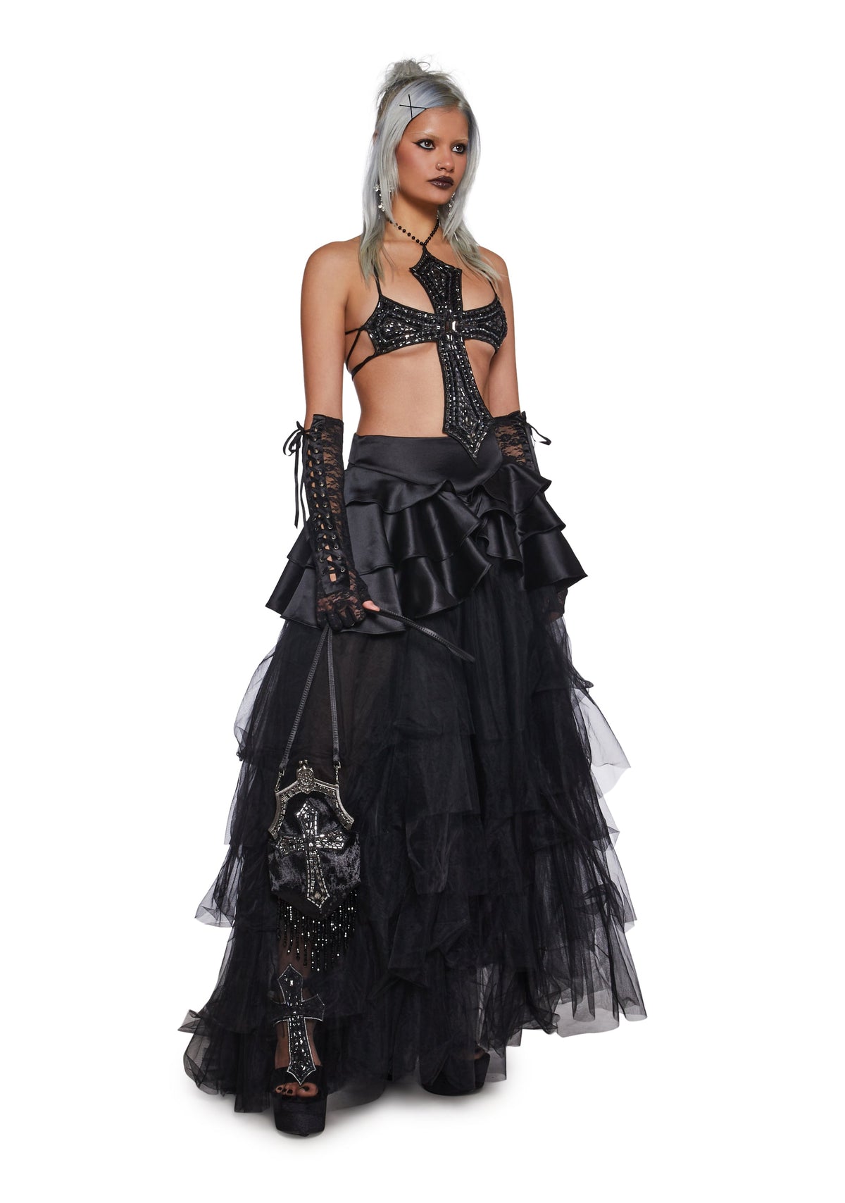 Sacred Vigil Fringe Shoulder Bag