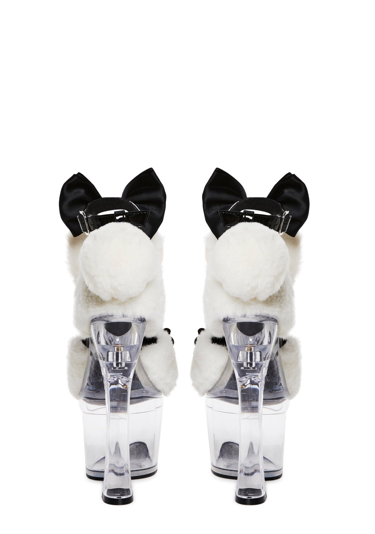 Plush Paws Platform Heels - Playboy Bunny