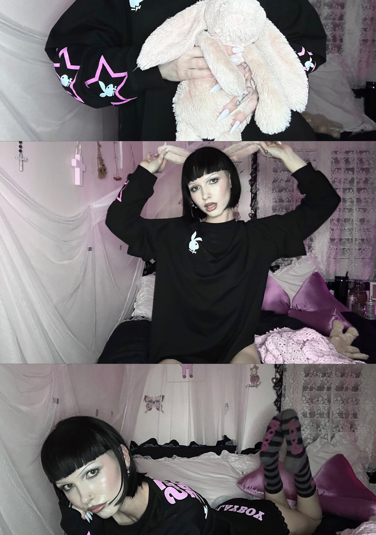 Bunny Vibe Check Long Sleeve Top