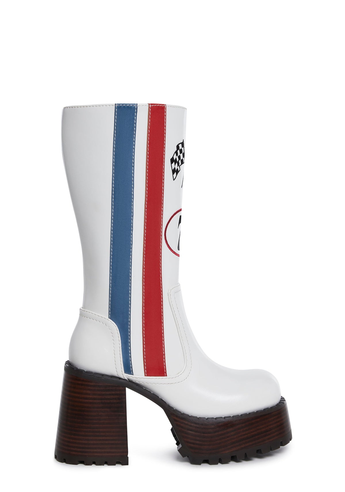 Raceway Babe Platform Boots