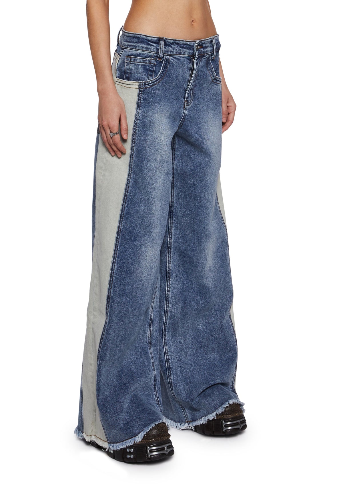 Scenester Thoughts Wide Leg Jeans
