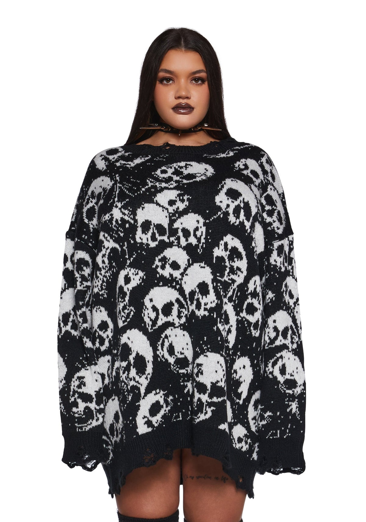 Graveyard Dreams Knit Sweater